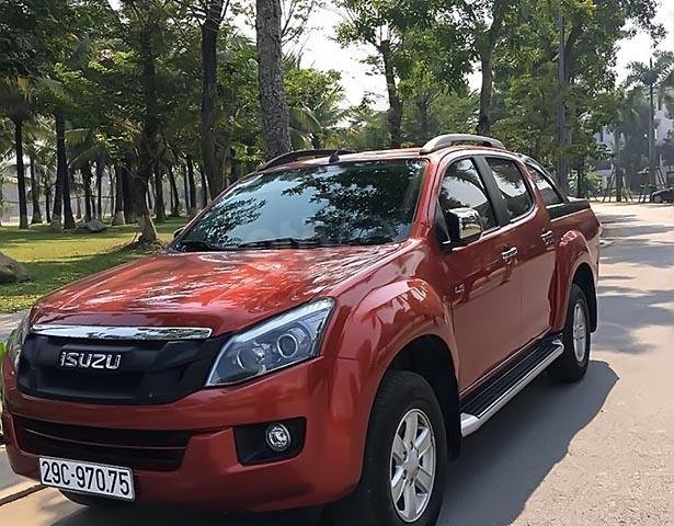 Bán Isuzu Dmax 2.5 MT năm 2016, màu đỏ, nhập khẩu