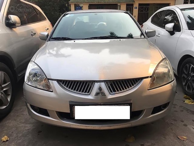 Cần bán xe Mitsubishi Lancer 1.6 đời 2005, màu bạc, nhập khẩu  