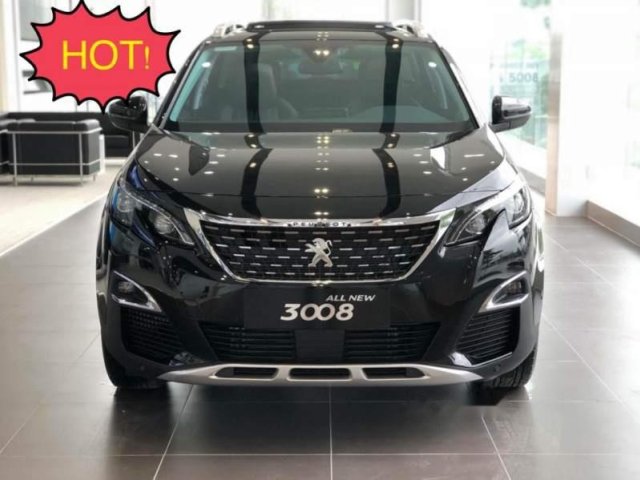 Bán xe Peugeot 3008 đời 2019, màu đen0