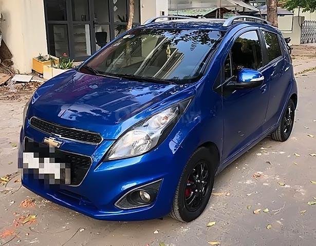 Bán Chevrolet Spark Lt năm sản xuất 2015, màu xanh lam