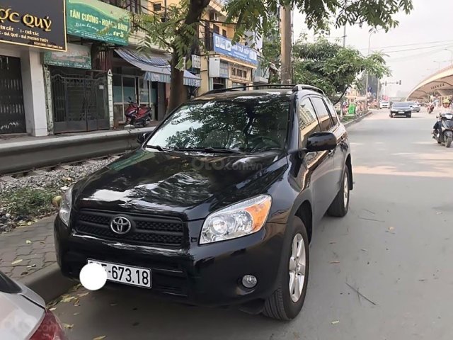 Xe Toyota RAV4 sản xuất 2008, màu đen, nhập khẩu, giá chỉ 555 triệu0