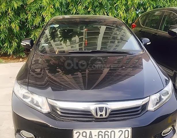 Cần bán lại xe Honda Civic đời 2012, màu đen như mới 