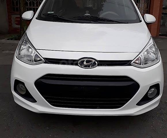 Cần bán Hyundai Grand i10 2016, màu trắng, nhập khẩu nguyên chiếc giá cạnh tranh