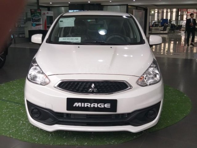 Bán xe Mitsubishi Mirage sản xuất năm 2019, màu trắng, xe nhập Thái Lan