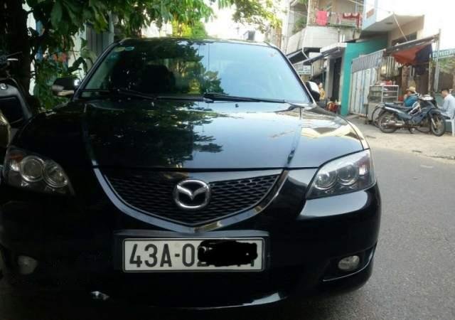 Bán ô tô Mazda 3 AT đời 2005, màu đen, xe nhập xe gia đình, 277tr