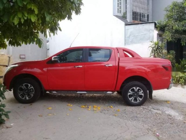 Bán ô tô Mazda BT 50 sản xuất 2015, màu đỏ, xe nhập xe gia đình0