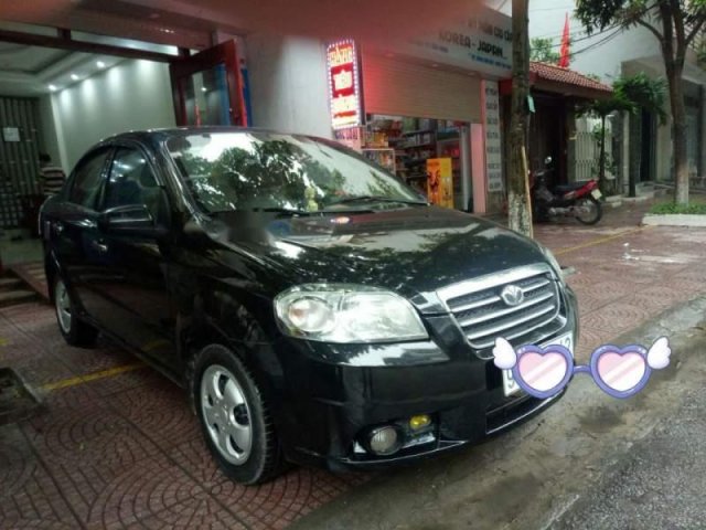 Cần bán Daewoo Gentra sản xuất 2009, màu đen, giá 161tr