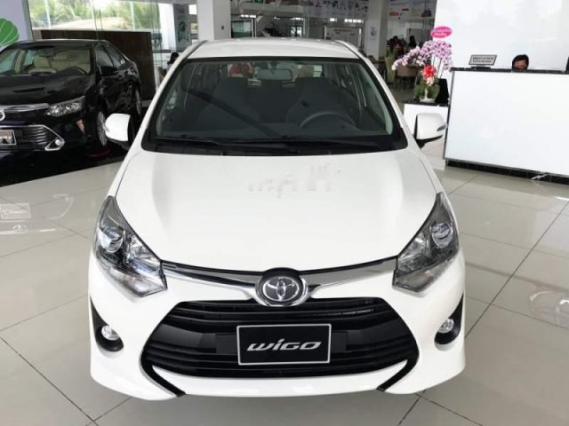 Cần bán xe Toyota Wigo năm sản xuất 2019, màu trắng, nhập khẩu nguyên chiếc, giá tốt0