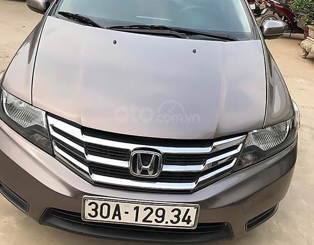 Bán Honda City sản xuất 2014, màu nâu  