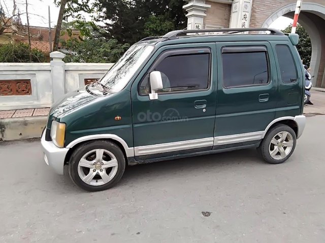 Bán ô tô Suzuki Wagon R+ 1.0 MT năm sản xuất 2005, màu xanh lam