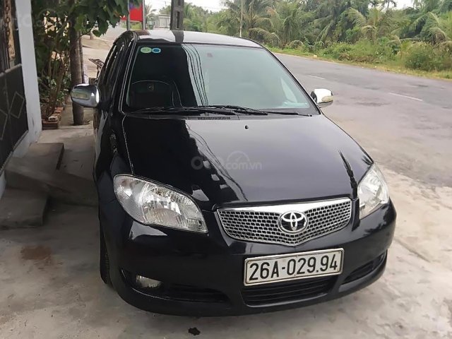 Bán xe Toyota Vios 1.5MT năm 2007, màu đen số sàn, 170 triệu