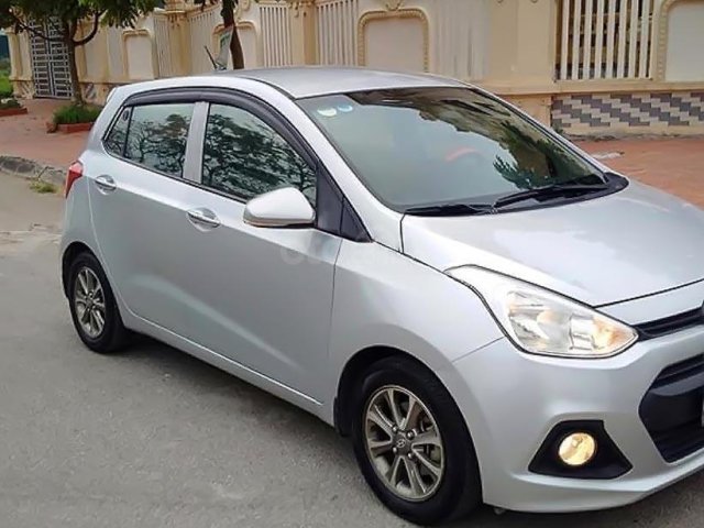 Bán Hyundai Grand i10 1.0 MT sản xuất 2014, màu bạc, nhập khẩu  0