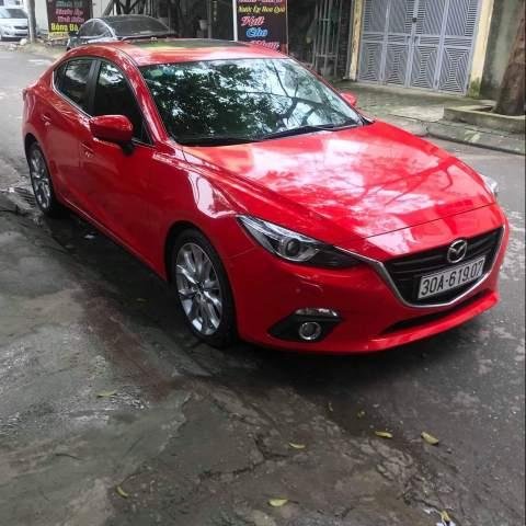 Bán Mazda 3 2.0AT đời 2015, màu đỏ, nhập khẩu 