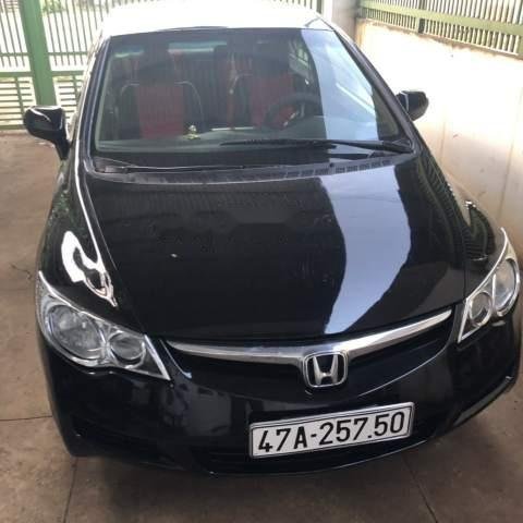 Bán Honda Civic năm sản xuất 2008, màu đen 