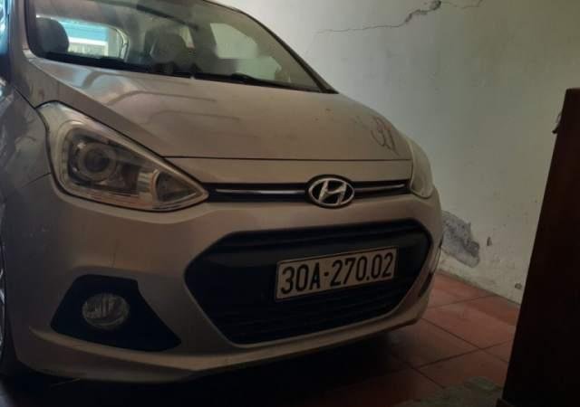 Cần bán lại xe Hyundai Grand i10 năm sản xuất 2014, màu bạc, xe nhập 