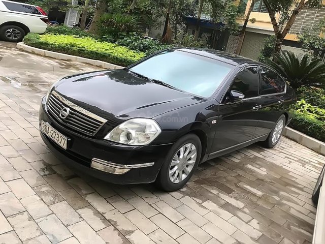 Bán Nissan Teana 2.0AT sản xuất 2007, màu đen, nhập khẩu 0