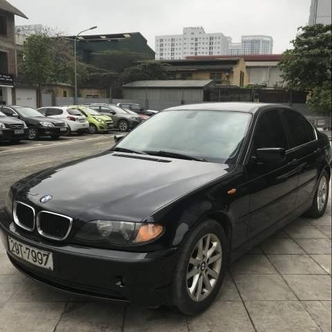 Bán BMW 3 Series 318i năm 2003, màu đen xe gia đình, giá chỉ 185 triệu