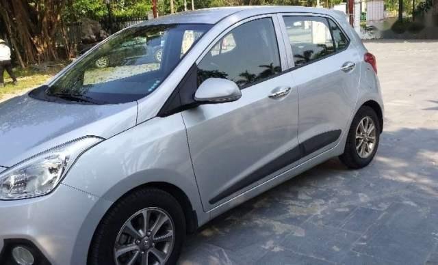 Bán ô tô Hyundai Grand i10 2014, màu bạc, nhập khẩu  