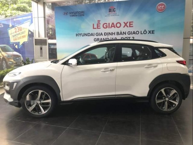 Bán xe Hyundai Kona đời 2019, màu trắng