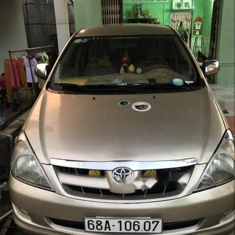 Bán Toyota Innova đời 2006, màu ghi vàng 