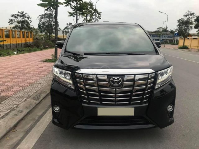 Bán Toyota Alphard Excutive Lounge màu đen, model 20160