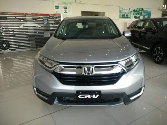 Bán Honda CR V sản xuất 2019, màu bạc, nhập khẩu nguyên chiếc0