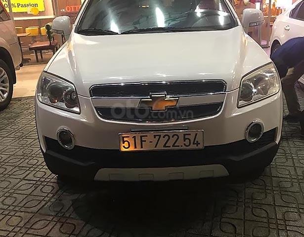 Cần bán lại xe Chevrolet Captiva sản xuất năm 2009, màu trắng, xe nhập 0