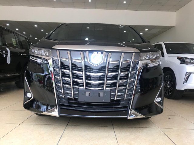 Bán Toyota Alphard Excutive Lounge 2019, màu đen, nhập khẩu nguyên chiếc0