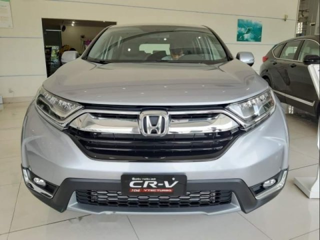 Bán Honda CR V sản xuất năm 2019, màu bạc, nhập khẩu nguyên chiếc