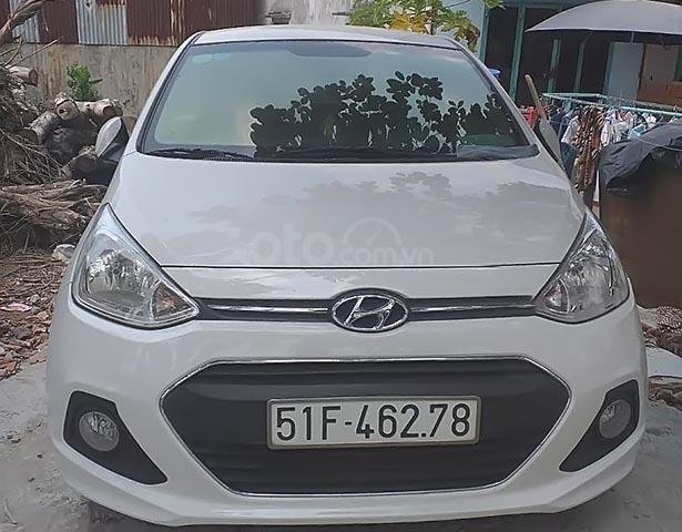 Bán Hyundai Grand i10 năm 2016, màu trắng, xe nhập, giá chỉ 360 triệu