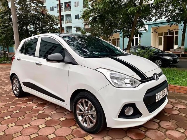 Bán Hyundai Grand i10 1.2 AT 2016, màu trắng, nhập khẩu  