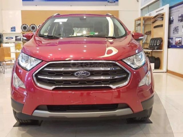 Bán Ford EcoSport titanium sản xuất 2019, đủ màu, trả góp chỉ 200 triệu