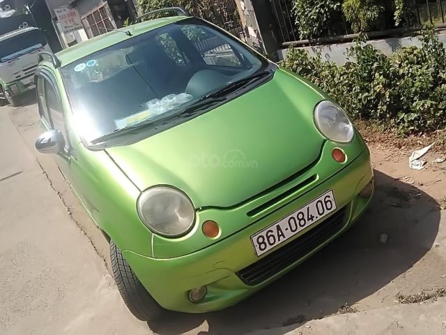 Cần bán xe Daewoo Matiz SE sản xuất năm 2008, màu xanh lam0