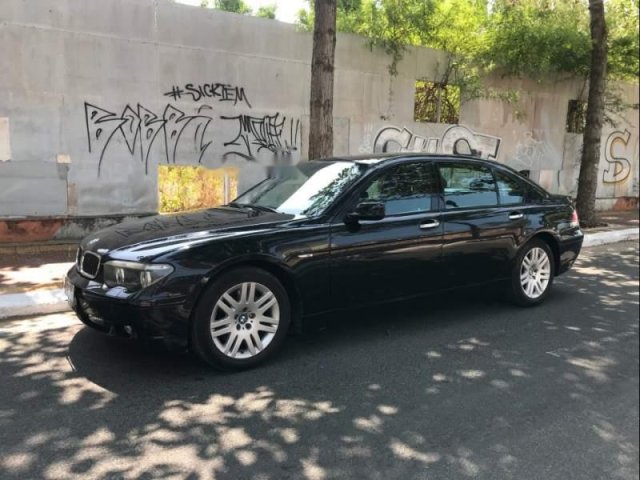 Bán ô tô BMW 7 Series 745Li đời 2007, màu đen, xe nhập0