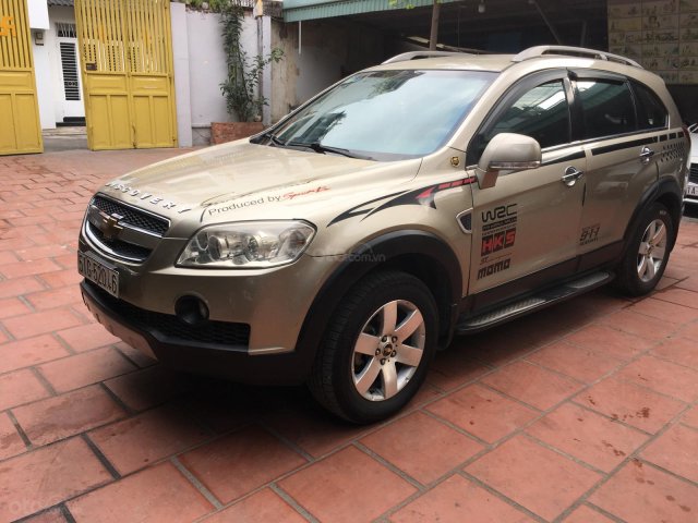 Bán ô tô Chevrolet Captiva LT sản xuất 2009 màu vàng, giá tốt