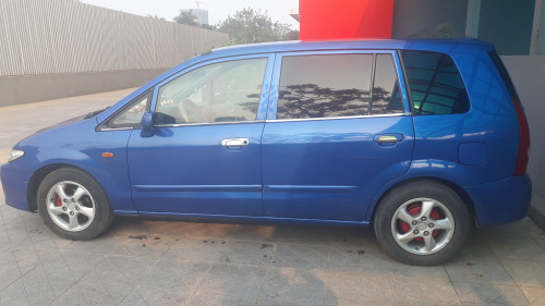 Bán Mazda Premacy 1.8 AT 2003, màu xanh lam, giá siêu tốt0