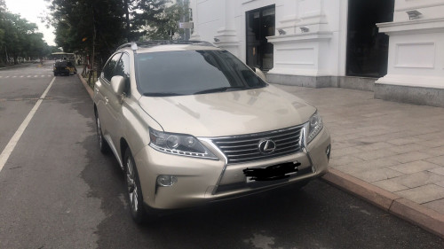 Bán Lexus RX 3.5 AT 2013, màu vàng cát, xe nhập, số tự động