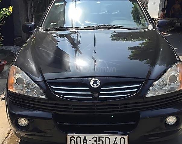 Bán Ssangyong Kyron 2007, màu đen, nhập khẩu nguyên chiếc số sàn giá cạnh tranh