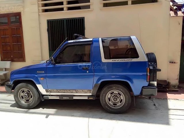 Cần bán gấp Daihatsu Feroza 1.6 MT 1995, màu xanh lam, nhập khẩu0