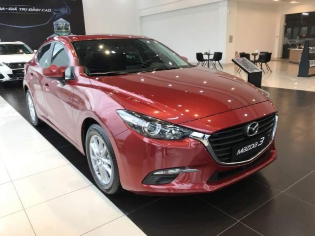 Bán xe Mazda 3 sản xuất năm 2018, màu đỏ, giá 659tr