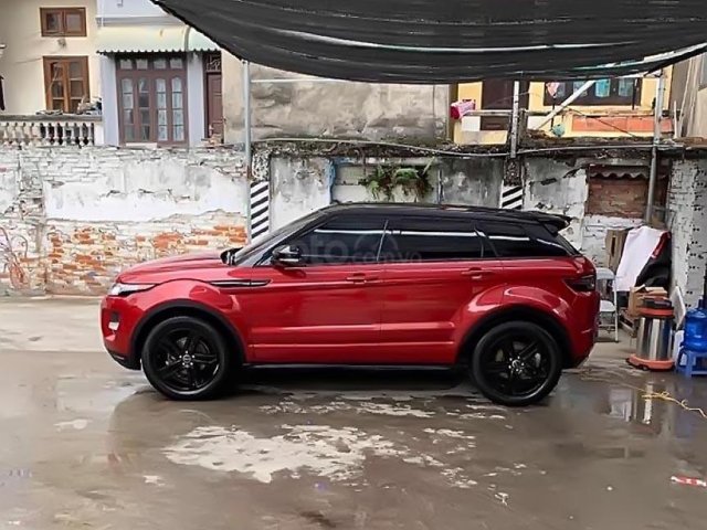 Bán LandRover Range Rover Evoque Dynamic sản xuất năm 2012, màu đỏ, nhập khẩu