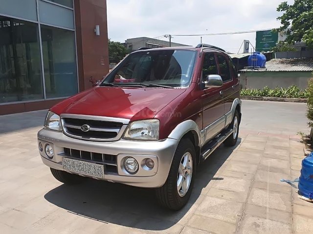 Bán Daihatsu Terios năm sản xuất 2007, màu đỏ, xe gia đình 