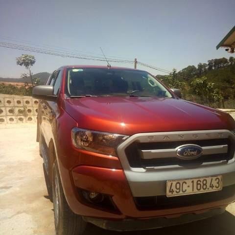 Bán Ford Ranger 2017, màu đỏ, 595 triệu