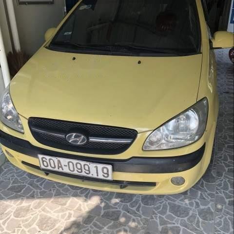 Cần bán lại xe Hyundai Getz 2009, màu vàng, nhập khẩu  