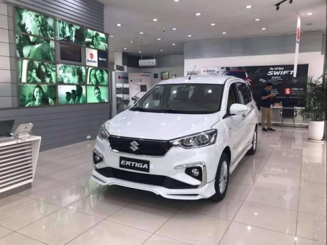 Cần bán xe Suzuki Ertiga sản xuất năm 2019, màu trắng, nhập khẩu nguyên chiếc, giá 499tr0