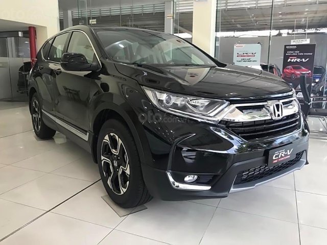 Bán xe Honda CR V E 2019, màu đen, nhập khẩu, xe mới 100%0