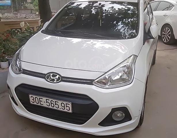 Cần bán xe Hyundai Grand i10 1.0 AT đời 2016, màu trắng, nhập khẩu 