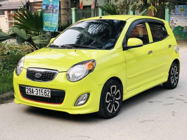 Kia Morning đời 2009, màu vàng, nhập khẩu nguyên chiếc, giá 250tr