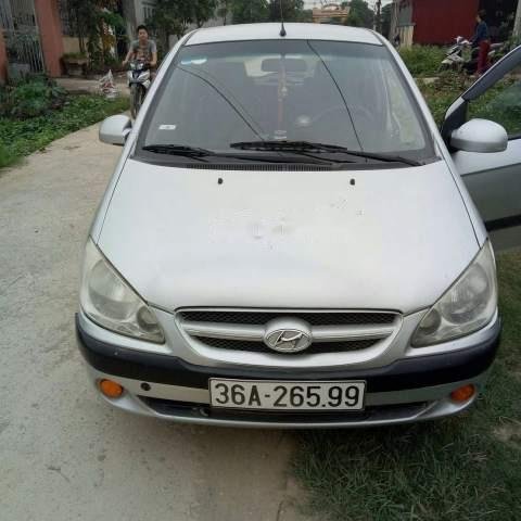 Bán xe Hyundai Getz năm 2008, màu bạc, nhập khẩu