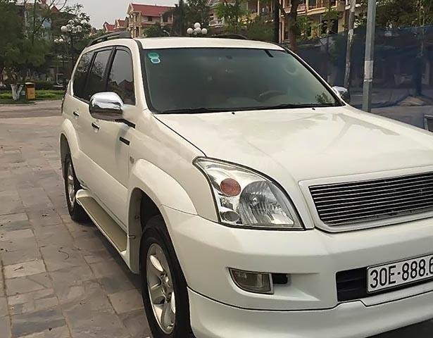 Bán xe Toyota Prado VX 4.0 AT 2005, màu trắng, nhập khẩu nguyên chiếc